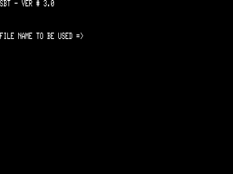 Screen shot